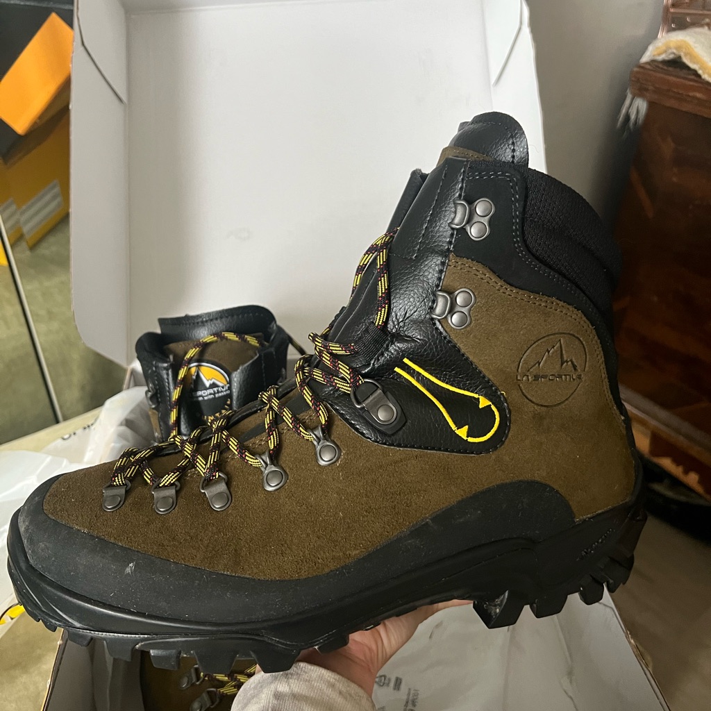 La Sportiva Men's Black And Brown Hiking Boots
